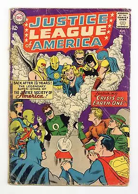 Buy Justice League Of America #21 GD 2.0 1963 1st SA App. Hourman, Dr. Fate • 59.52£