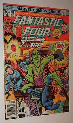 Buy Fantastic Four #176 George Perez Impossible Man Classic Cover 9.0/9.2 1976 • 15.67£
