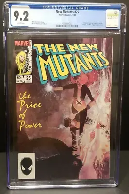 Buy NEW MUTANTS - MARVEL COMIC #25 CGC  9.2 - 1st Appearance Of Legion In Cameo • 43.97£