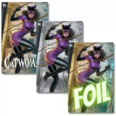 Buy Catwoman #64 Exclusive Foil/virgin/trade Homage - Szerdy Ltd 800 • 55.60£