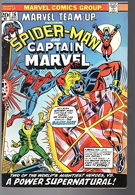 Buy Marvel Team-up #16 - Marvel 1973 - Bagged Boarded - Vf-(7.5) • 18.53£