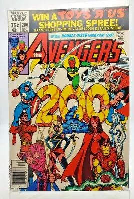Buy AVENGERS #200 1980 (MARVEL) Ms. Marvel-Anniversary-VF/NM !! • 23.94£
