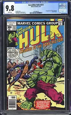 Buy Incredible Hulk 212 CGC 9.8 • 1,181.72£