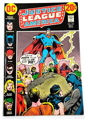 Buy Justice League Of America  #102  (1972) / Vf- /  Superman/ Batman • 23.62£