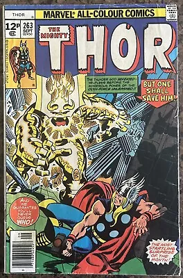 Buy Thor #263 - (Marvel 1977) • 3.99£