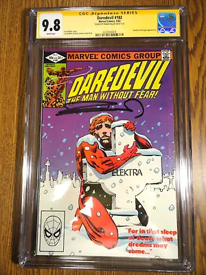 Buy Daredevil #182 Frank Miller Signature CGC 9.8 NM/M Key SS 1st Print Sign Marvel • 593.21£