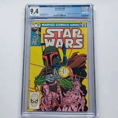 Buy Star Wars #68 Marvel Comics 1983 CGC 9.4 Mandalorian • 251.84£