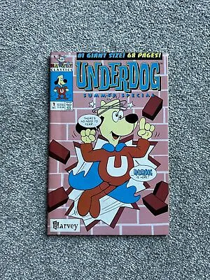 Buy Underdog No.1st Issue! Summer Special Giant Size 68 Pages Harvey Comic 1993 8.5 • 7£