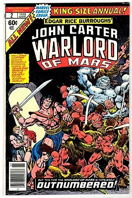 Buy Marvel Comics John Carpenter Warlord Of Mars #2 King-size Annual Ex Condition • 6.99£