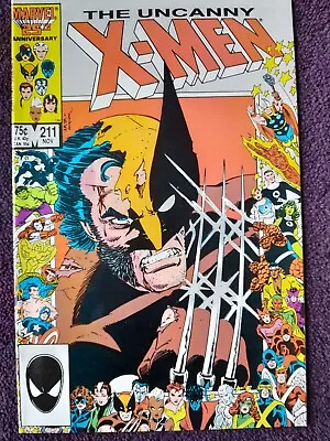 Buy Comics: Uncanny X Men 211 1986, 1st Full Appearance Marauders. • 15£