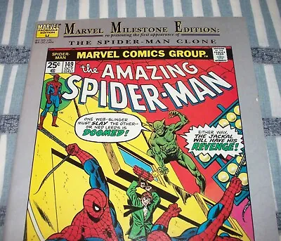 Buy MARVEL MILESTONE EDITION The Amazing Spider-Man #149 From May 1979 In F/VF Con. • 10.27£