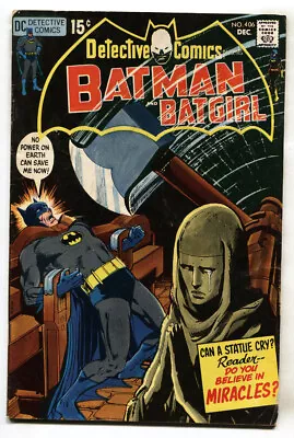 Buy Detective Comics #406--Batgirl--1970--Batman--Neal Adams--comic Book • 28.14£