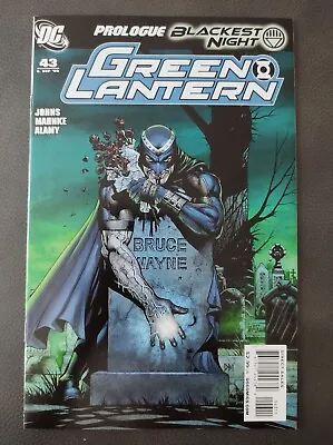 Buy Green Lantern #43 (DC Comics 2009) Blackest Night 1st Black Hand Lantern VF/NM • 6.14£