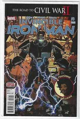 Buy Invincible Iron Man #9 Second Printing 1st Riri Williams Marvel Comics • 35.57£