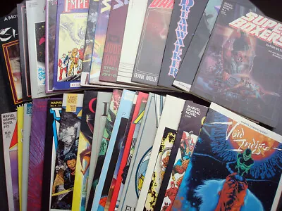 Buy Selection: US Marvel Graphic Novel, 1st Prints Only! New Mutants Daredevil X-Men • 21.64£