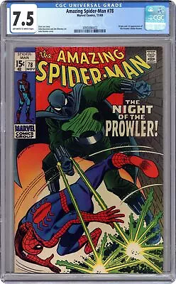 Buy Amazing Spider-Man #78 CGC 7.5 1969 3990890002 • 347.79£