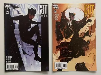 Buy Catwoman #64 & 65 Adam Hughes Covers (DC 2007) 2 X VF/NM Condition Issues • 18.95£