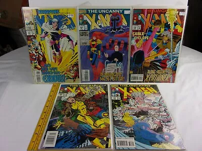 Buy Uncanny X-Men 305 306 307 309 310 Comic Book Lot VF/NM 1990s Rogue • 11.82£