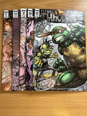 Buy Teenage Mutant Ninja Turtles Universe Comic Books IDW. Issue 11, 12, 17, 20, 23 • 20£