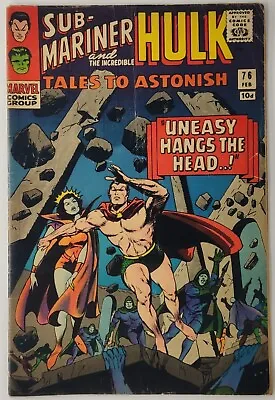 Buy Tales To Astonish #76 VG 1965 UK Price Variant • 12£