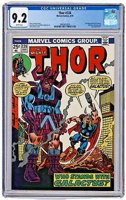 Buy Thor #226 CGC 9.2 NM- W Pages • 175.09£