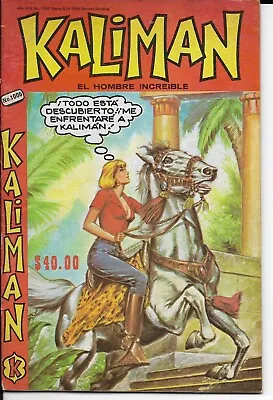 Buy Kaliman El Hombre Increible #1006 - Marzo 8, 1985 - Mexico • 12.61£