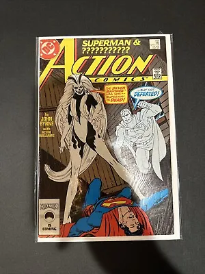 Buy Action Comics #595 - 1st Appearance Of Silver Banshee (Superman DC 1987) • 11.87£