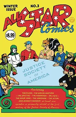 Buy All-star Comics #3 Facsimile Edition Ee Hibbard Foil Variant (08/11/2023) • 7.25£