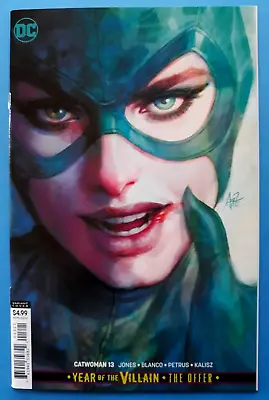 Buy Catwoman #13 (2019 Dc) Artgerm Catwoman Cardstock Variant Cover *free Shipping* • 11.87£