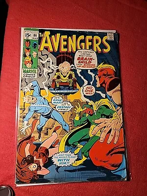 Buy The Avengers 86 1971 Marvel Comics 1st Appearance Of Brain Child  • 6.39£