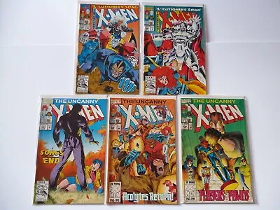 Buy Lot X 5 Marvel Comics The Uncanny X-Men #295,296,297,298,299 (1992/1993) • 19.99£