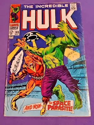 Buy Incredible Hulk #103  1968 • 22.79£