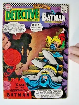 Buy Detective Comics #360 Batman Robin & Elongated Man 1967 VG • 12.22£