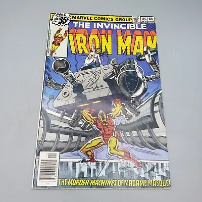 Buy Iron Man Vol 1 #116 Nov 1978 Anguish Once Removed Newsstand Marvel Comic Book • 11.89£