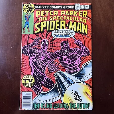 Buy Peter Parker, Spectacular Spider-Man #27 - 1st Frank Miller Daredevil - 1978 • 31.57£