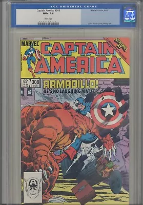 Buy Captain America #308 CGC 9.6 1985 Marvel Comics John Byrne Cover • 36.15£