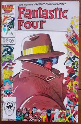 Buy Fantastic Four 296, 25th Anniversary, Marvel Comics, November 1986, Fn/vf • 5.99£