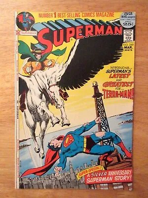 Buy SUPERMAN #249 (1972) *Adams!* (VF+/NM- Gem!) *Super Bright & Colorful!* • 22.88£