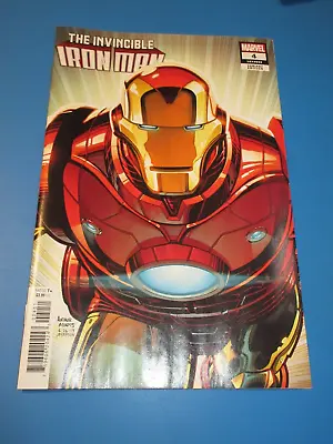Buy Invincible Iron Man #4 Adams Rare 1:25 Variant NM Gem • 14.44£