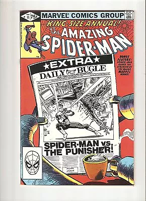 Buy Amazing Spider-man Annual #15 (1981) VFNM 9.0 Frank Miller Early Punisher App • 14.96£