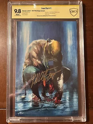 Buy Iron Fist  #1 5/17 Cbcs 9.8 Dell Otto Virgin Variant Exition! Ss Dell Otto! Nice • 156.48£