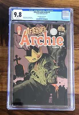 Buy Afterlife With Archie #1 (2013) Archie Comics CGC 9.8 White Francavilla Variant • 93.03£