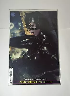 Buy Catwoman #15 - FIRST 1st PRINT Stanley ARTGERM Lau VARIANT - Michelle Pfiffer  • 15£