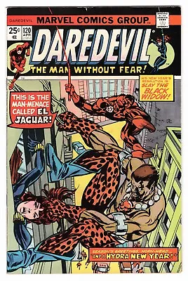 Buy Daredevil Vol 1 No 120 Apr 1975 (VFN-) (7.5) Marvel, Bronze Age • 17.99£