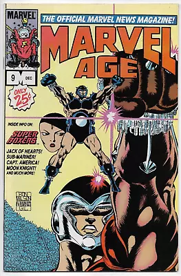 Buy Marvel Age #9 Marvel Comics Shooter Wilson Perez Sienkiewicz FN/VFN 1983 • 6.50£