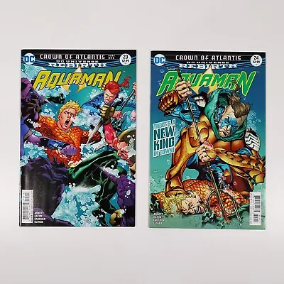Buy Aquaman #23-24 Crown Of Atlantis Complete 2017 DC Comics Bundle Job Lot • 5.99£