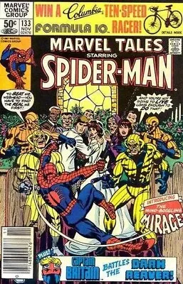 Buy Marvel Tales Vol:1 #133 Spider-man 1981 Pence Variant • 5.95£