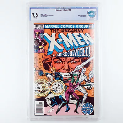 Buy Uncanny X-Men - #146 - CBCS 9.6 - White Pgs - Murderworld - Arcade - Dr Doom • 63.51£