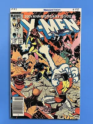 Buy Uncanny X-Men #175 Featuring The Return Phoenix Newsstand Variant 1983 • 11.87£