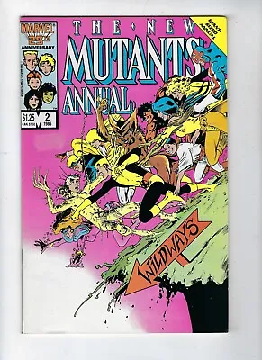 Buy New Mutants Annual # 2 Psylocke 1st US Appearance (Elizabeth Braddock) 1986 FN+ • 14.95£